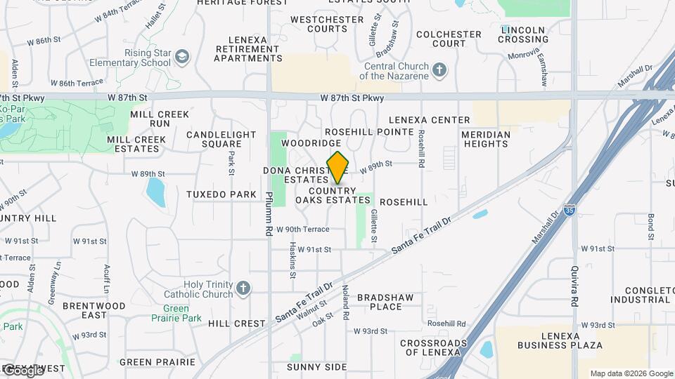 8927 Hauser St Map and Location Details