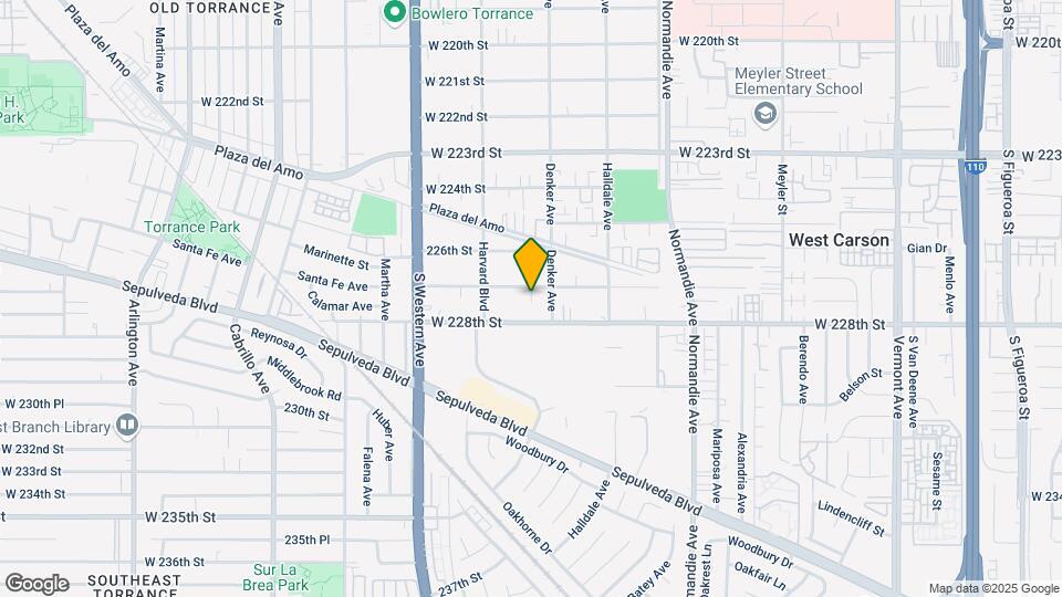 1520 W 227th St Map and Location Details