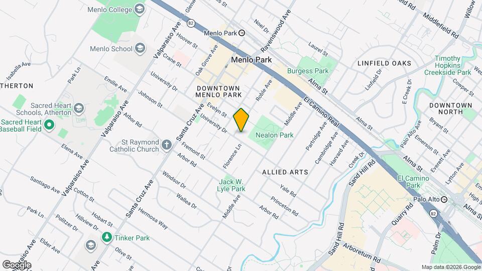 730 University Dr Map and Location Details
