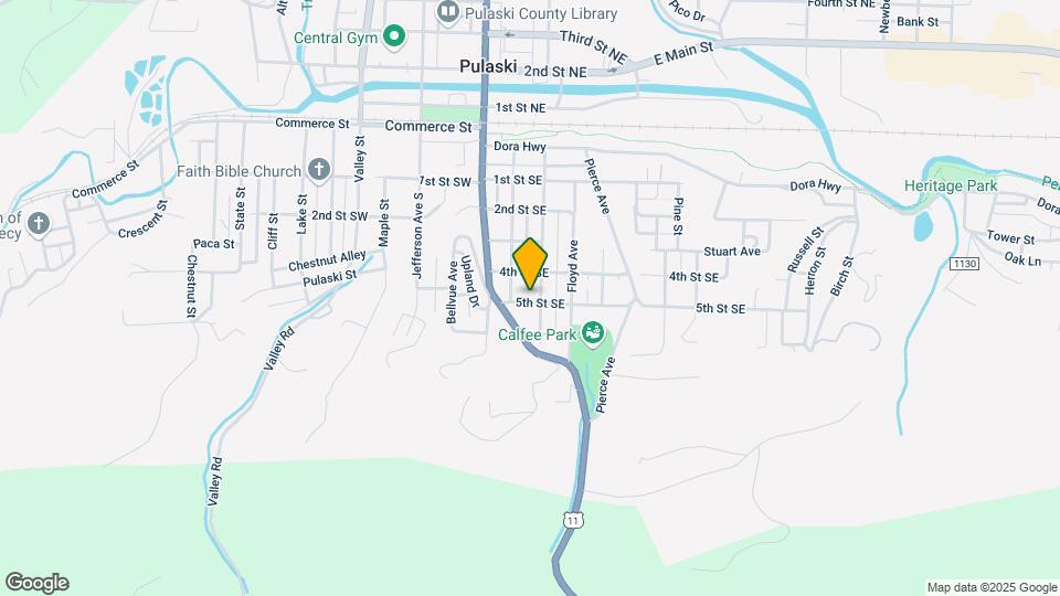 115 5th St SE Map and Location Details