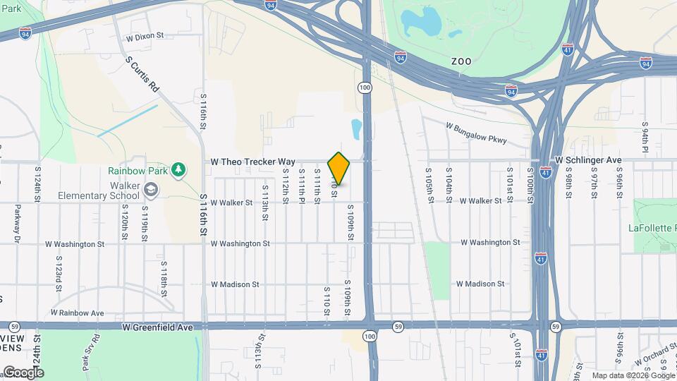 818 S 110 St Map and Location Details