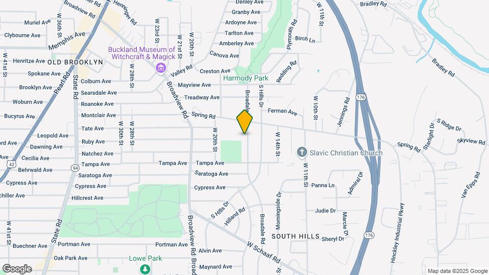 4474 Broadale Rd Map and Location Details