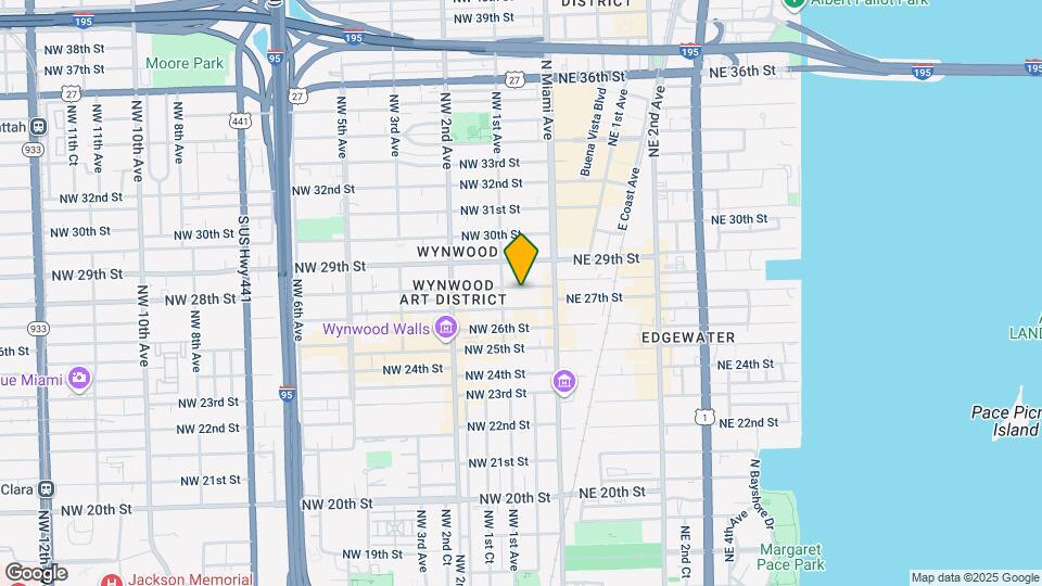 70 NW 28th St, Unit B1 Map and Location Details