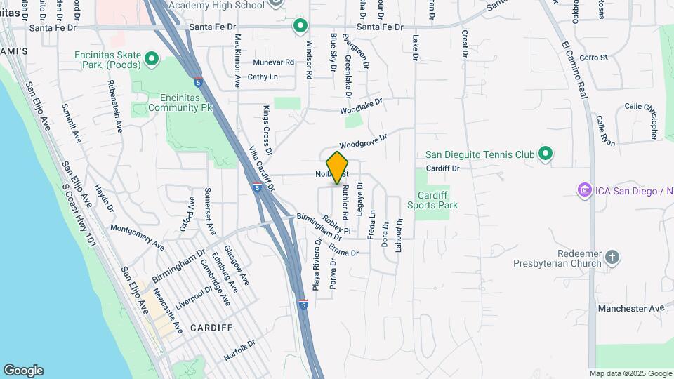 1607 Edilee Dr Map and Location Details