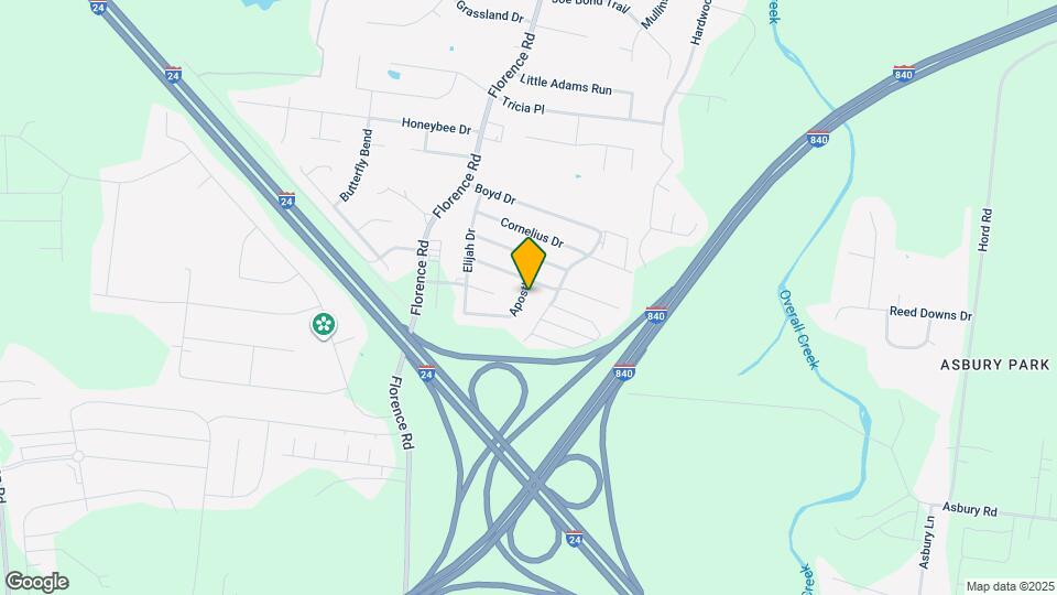 2722 Apostle Ln Map and Location Details