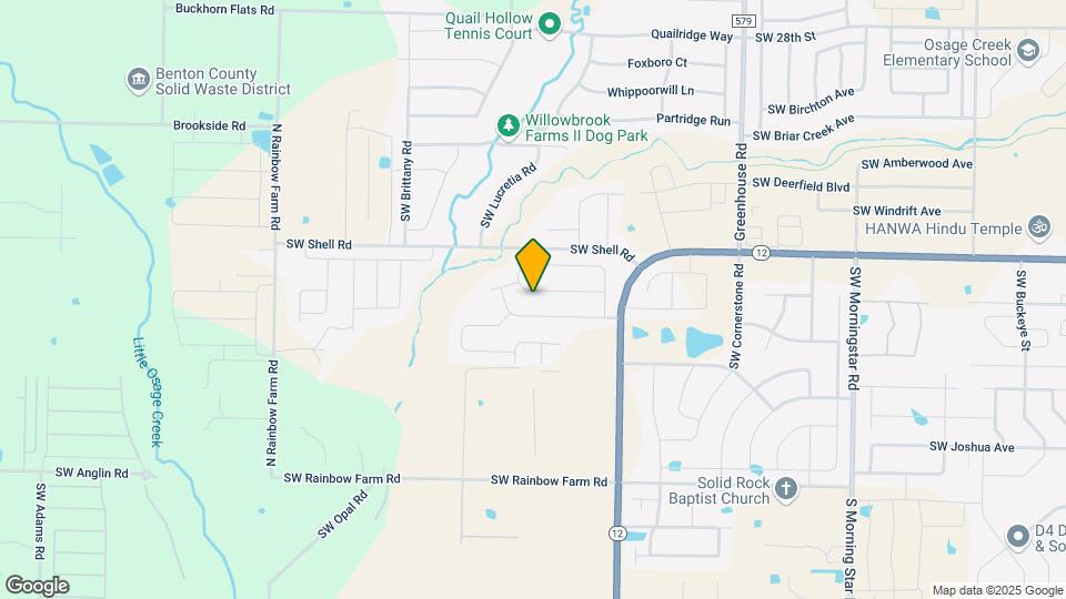 4403 SW Acres Ave Map and Location Details