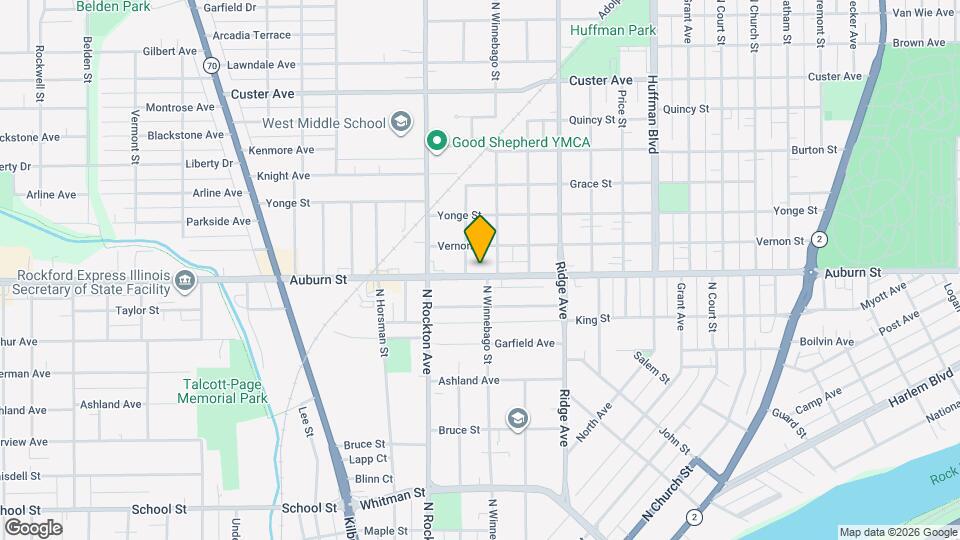 2315 Auburn St Map and Location Details