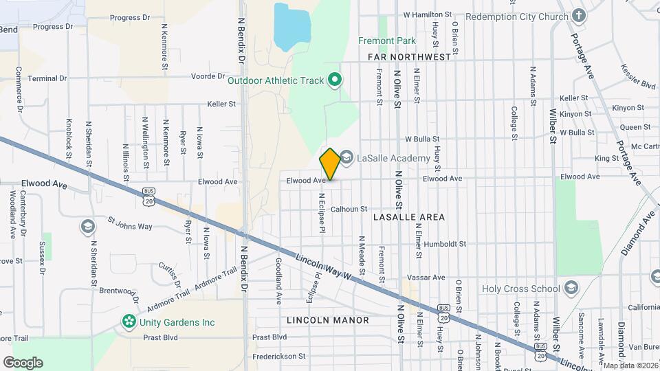 2714 Elwood Ave Map and Location Details