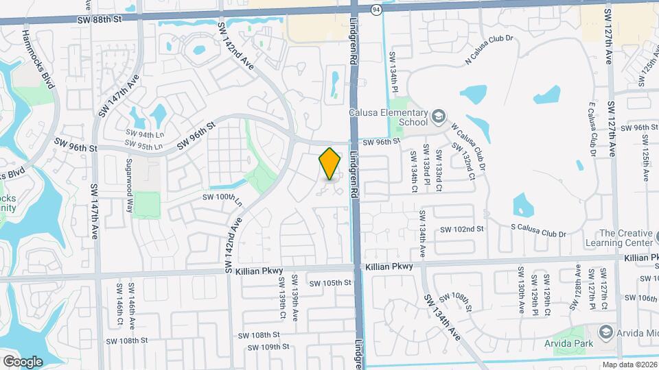 9843 SW 138th Ave Map and Location Details
