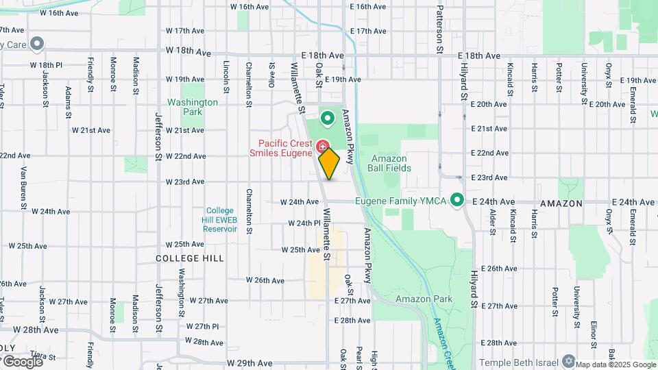 2301 Willamette St Map and Location Details