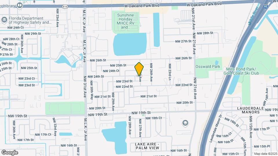 2311 NW 27th Ave Map and Location Details