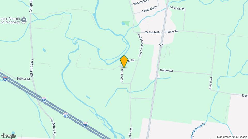 208 Colwell Ln Map and Location Details