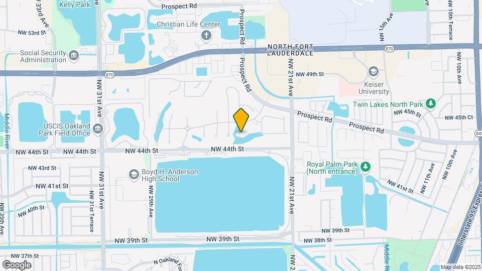 4480 Gramercy Dr Mapa y Detalles de la Ubicación