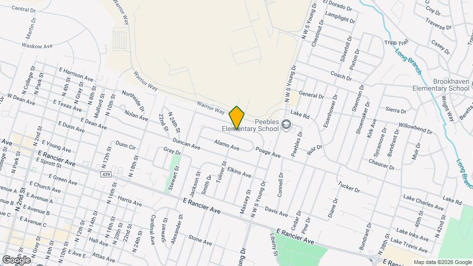 1807 Poage Ave Map and Location Details