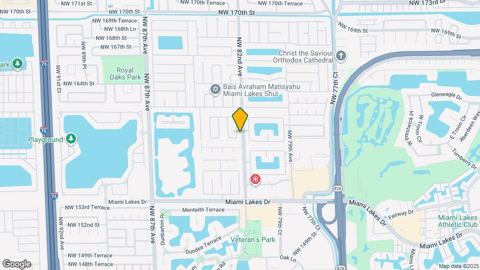 15945 NW 82nd Ct Map and Location Details