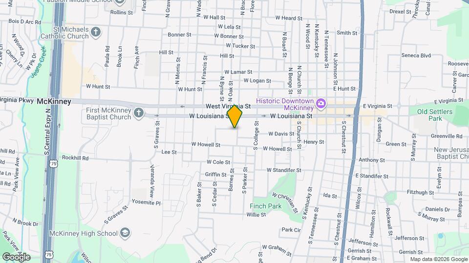 701 W Largent St Map and Location Details