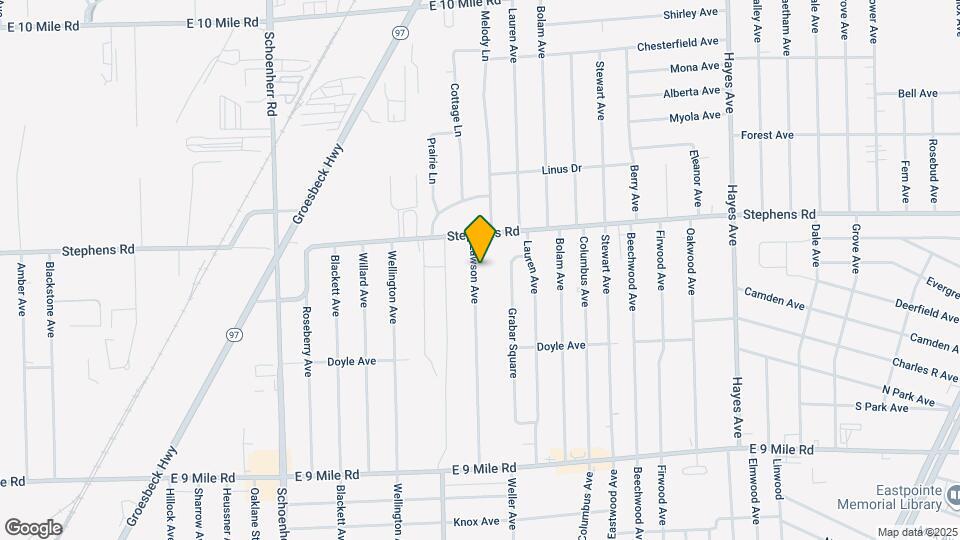 23556 Lawson Ave Mapa y Detalles de la Ubicación