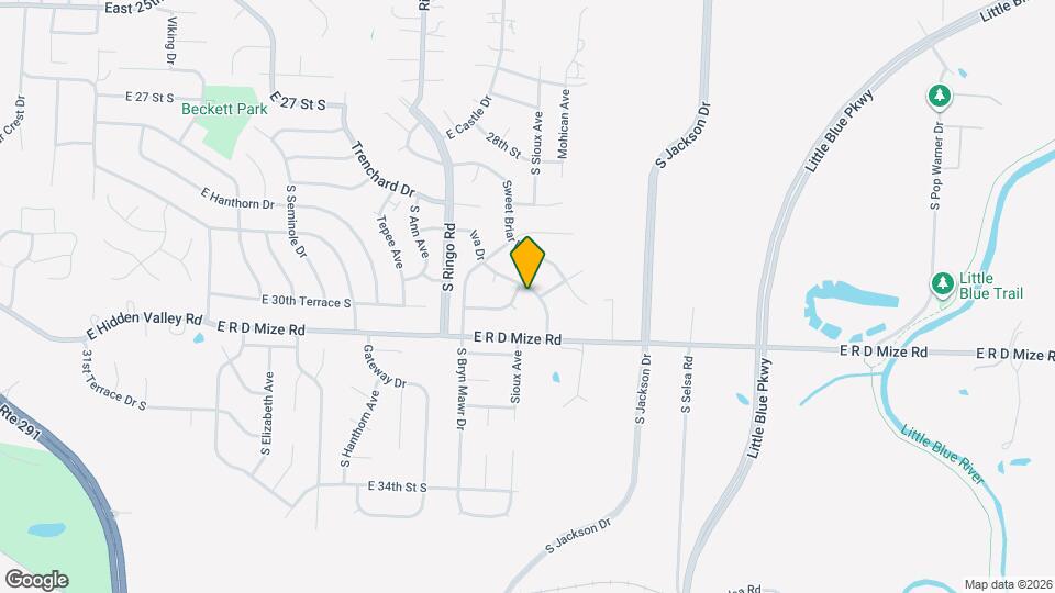 2972 Iva Dr Map and Location Details