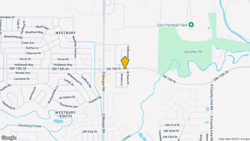 9605 SW 16th St Map and Location Details