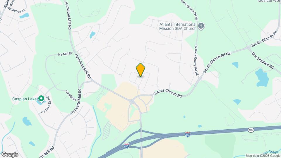 2418 Sardis Chase Ct Map and Location Details