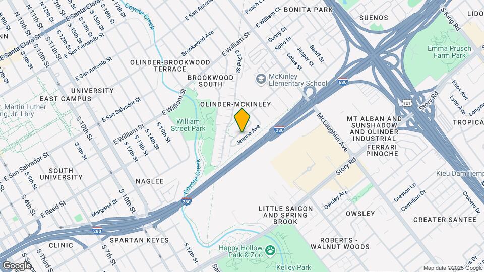 855 Jeanne Ave Mapa y Detalles de la Ubicación