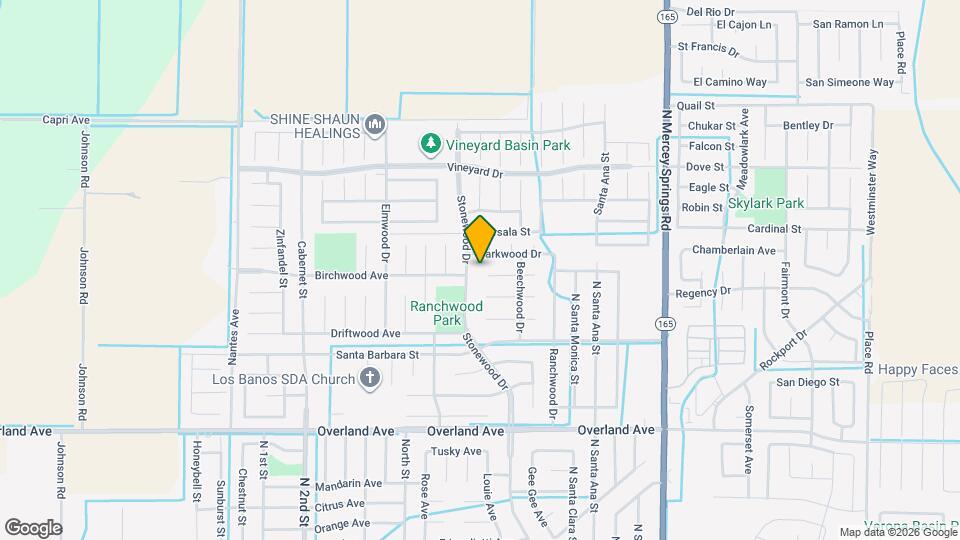 1006 Acaciawood Ct Mapa y Detalles de la Ubicación