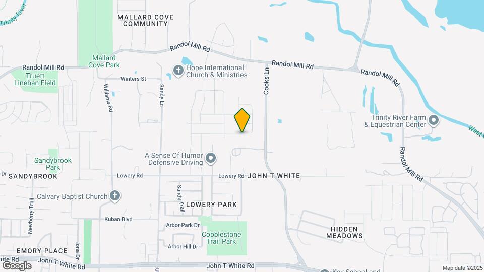 7632 Thunder River Rd Map and Location Details