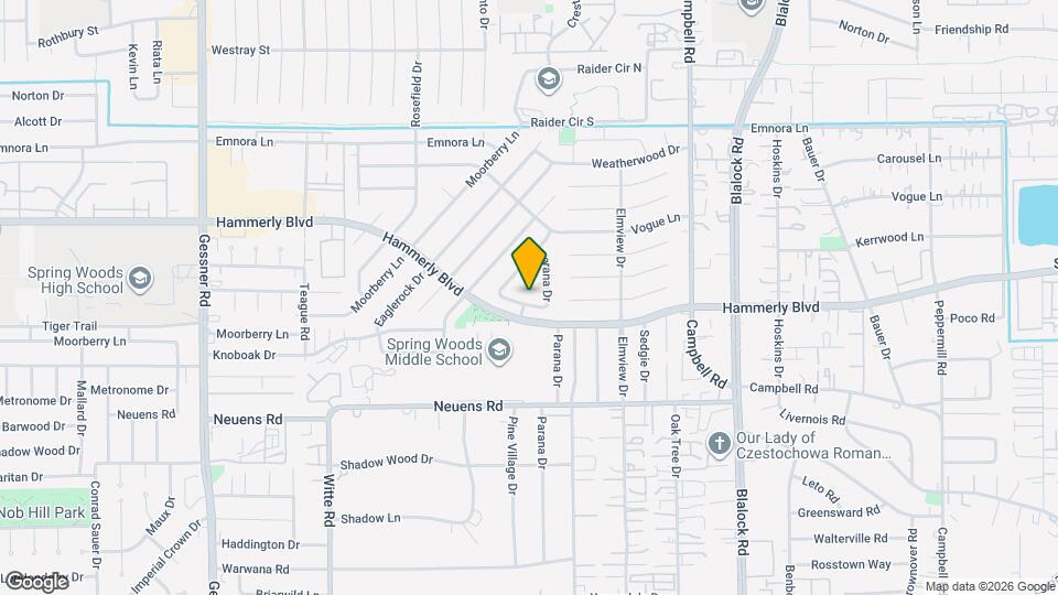 9718 Truscon Dr Map and Location Details