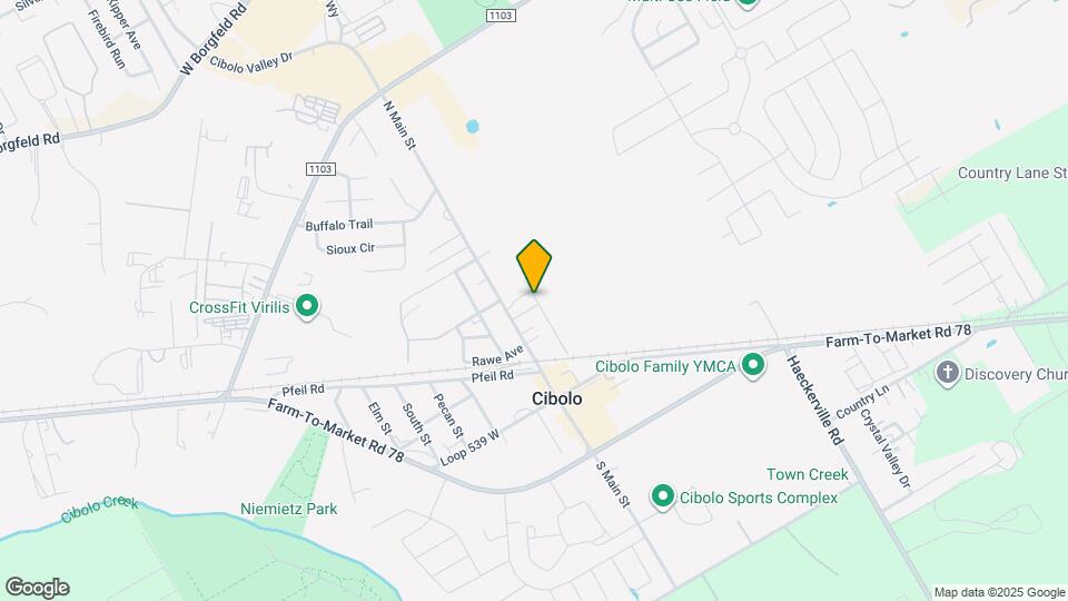 105 Santa Clara St Map and Location Details