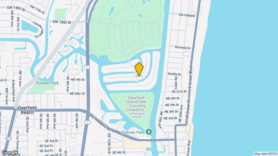 300 E Coconut Palm Rd Map and Location Details