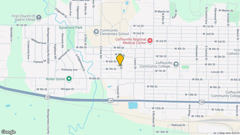 1810 W 7th St Map and Location Details