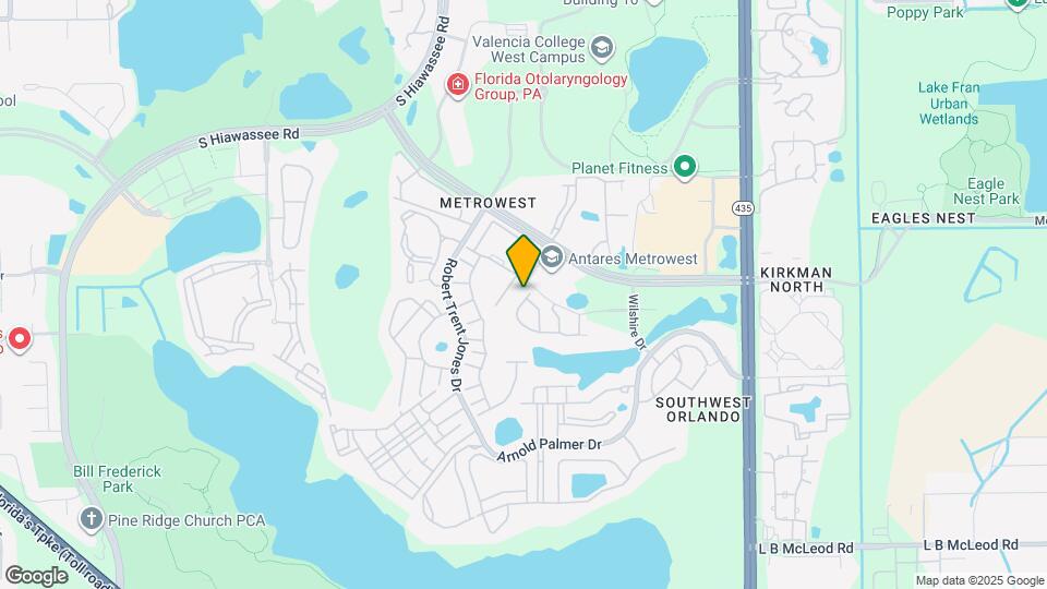 2804 Polvadero Ln Map and Location Details