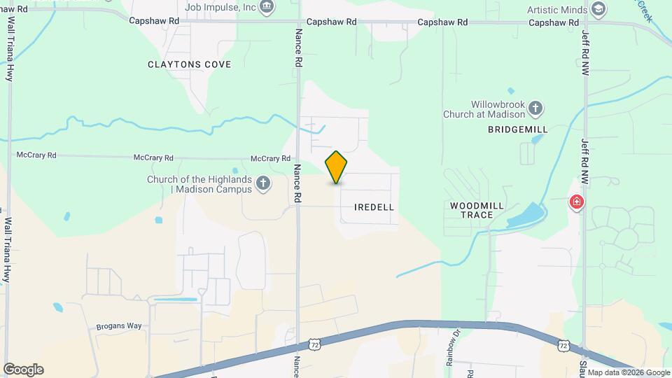 7709 North Catawba Cir NW Mapa y Detalles de la Ubicación