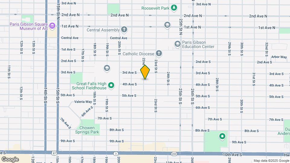 2201 4th Ave S Map and Location Details
