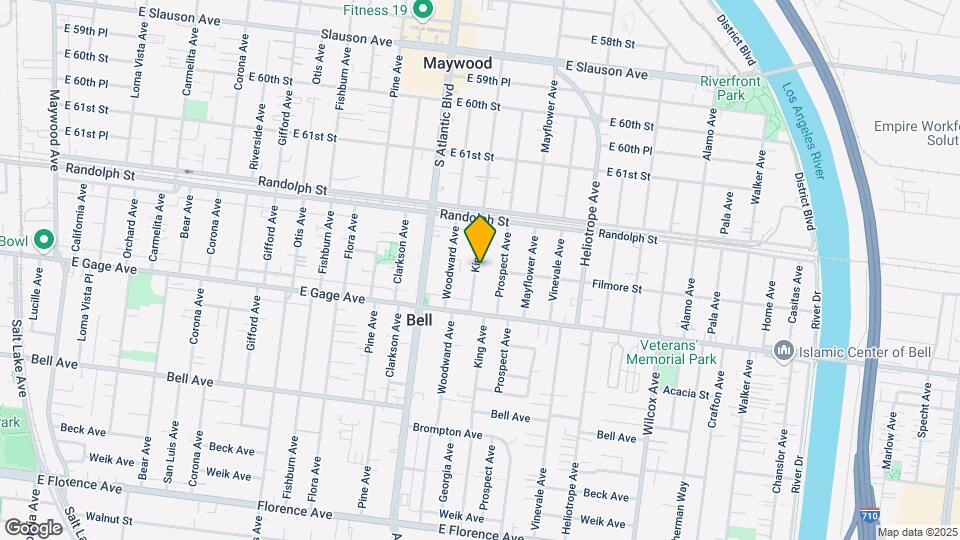 6304 King Ave Mapa y Detalles de la Ubicación