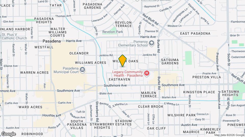 1069 Willow Oaks Cir Map and Location Details