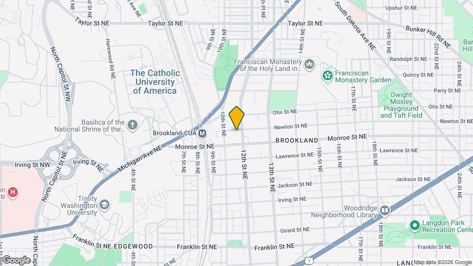 1033 Newton St NE Mapa y Detalles de la Ubicación