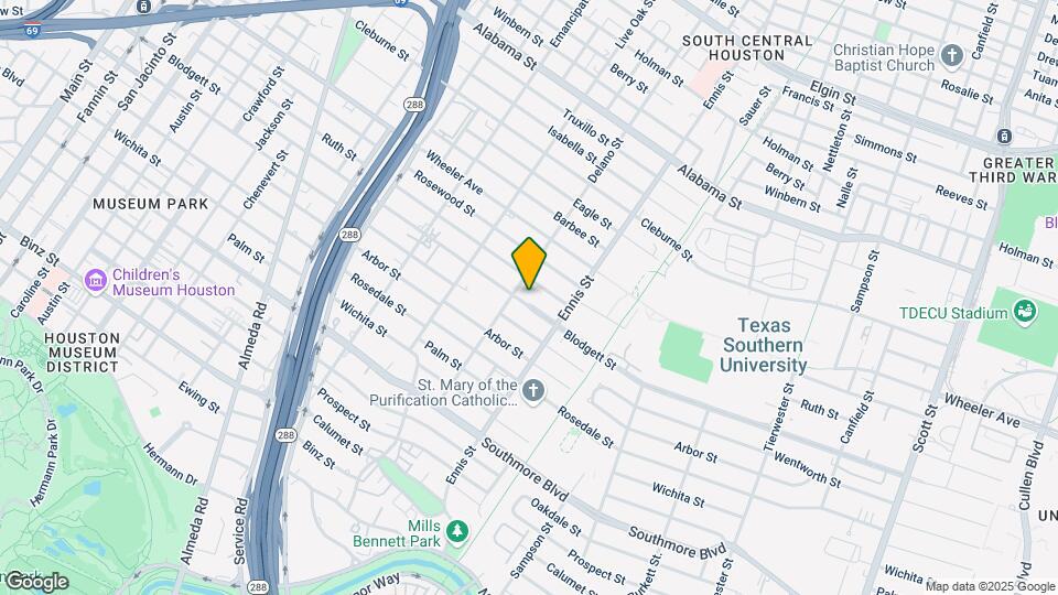 2805 Blodgett St Map and Location Details