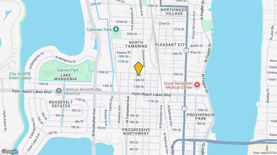 823 14th St Map and Location Details