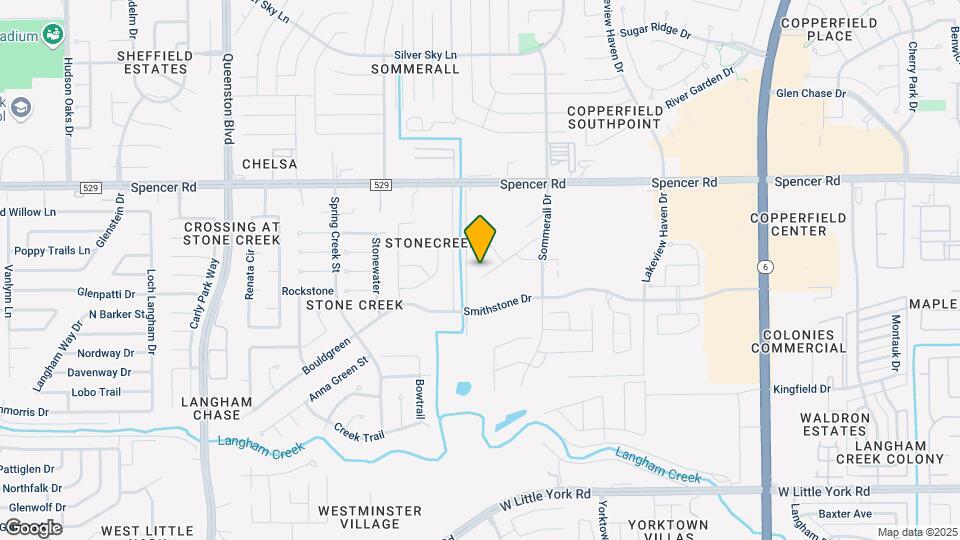 16360 Oakside Hollow Ln Map and Location Details