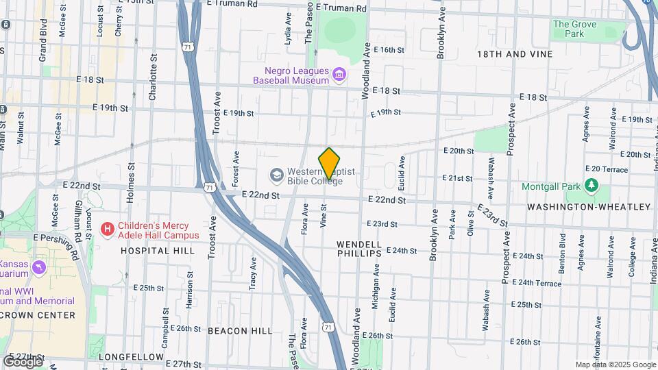 Vine Street Lofts Map and Location Details