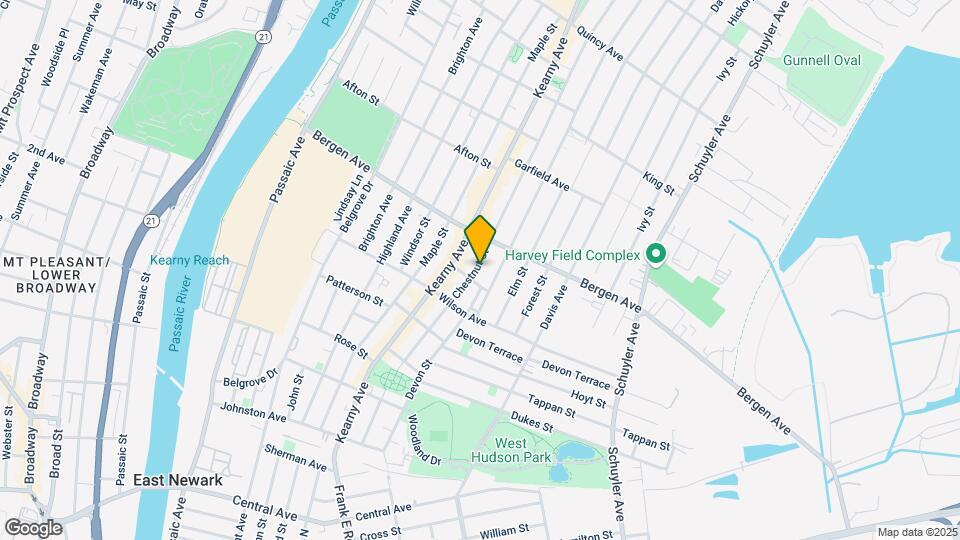 184 Chestnut St Map and Location Details