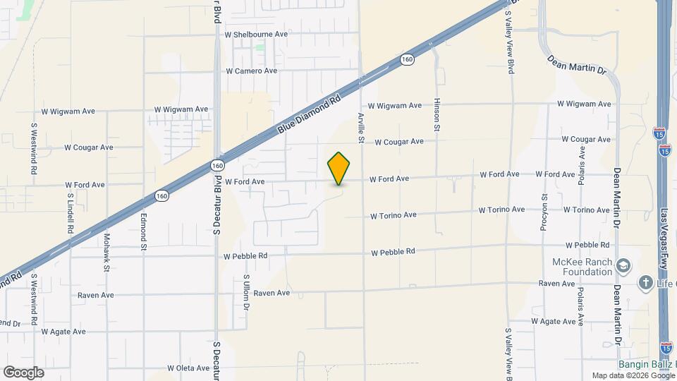 4455 W Ford Ave Map and Location Details