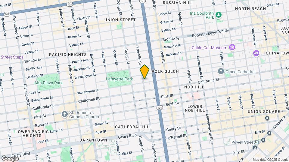 1800 Franklin St Map and Location Details
