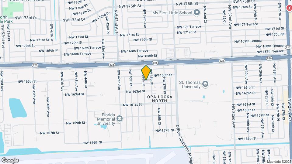 3923 NW 164th St-Unit -3923 Mapa y Detalles de la Ubicación