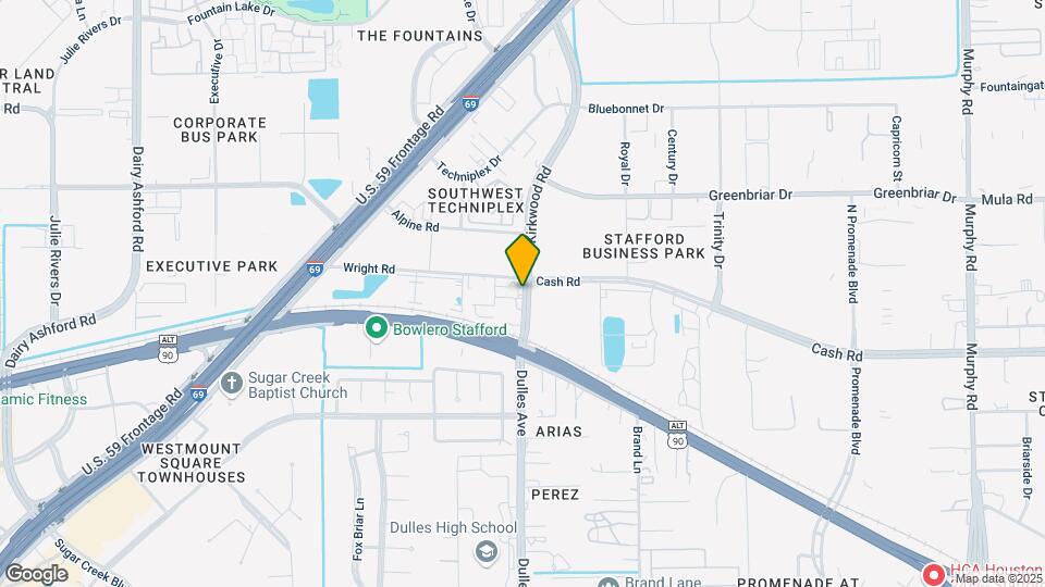 13000 S Kirkwood Rd Map and Location Details