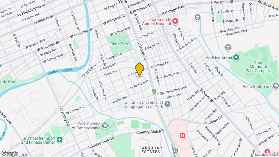 731 S Beaver St Map and Location Details