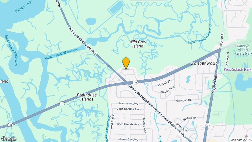1226 Bayshore Dr N Map and Location Details