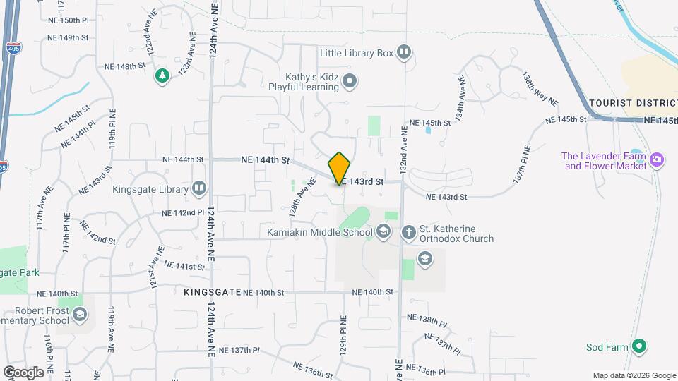 14265 130th Ave NE Mapa y Detalles de la Ubicación