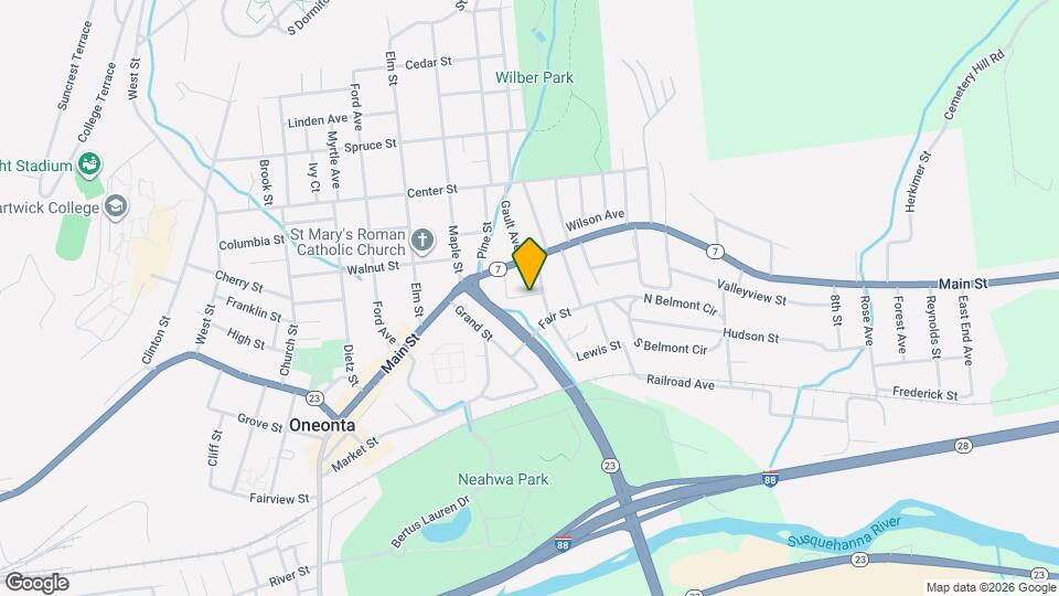 18 Otsego St Mapa y Detalles de la Ubicación